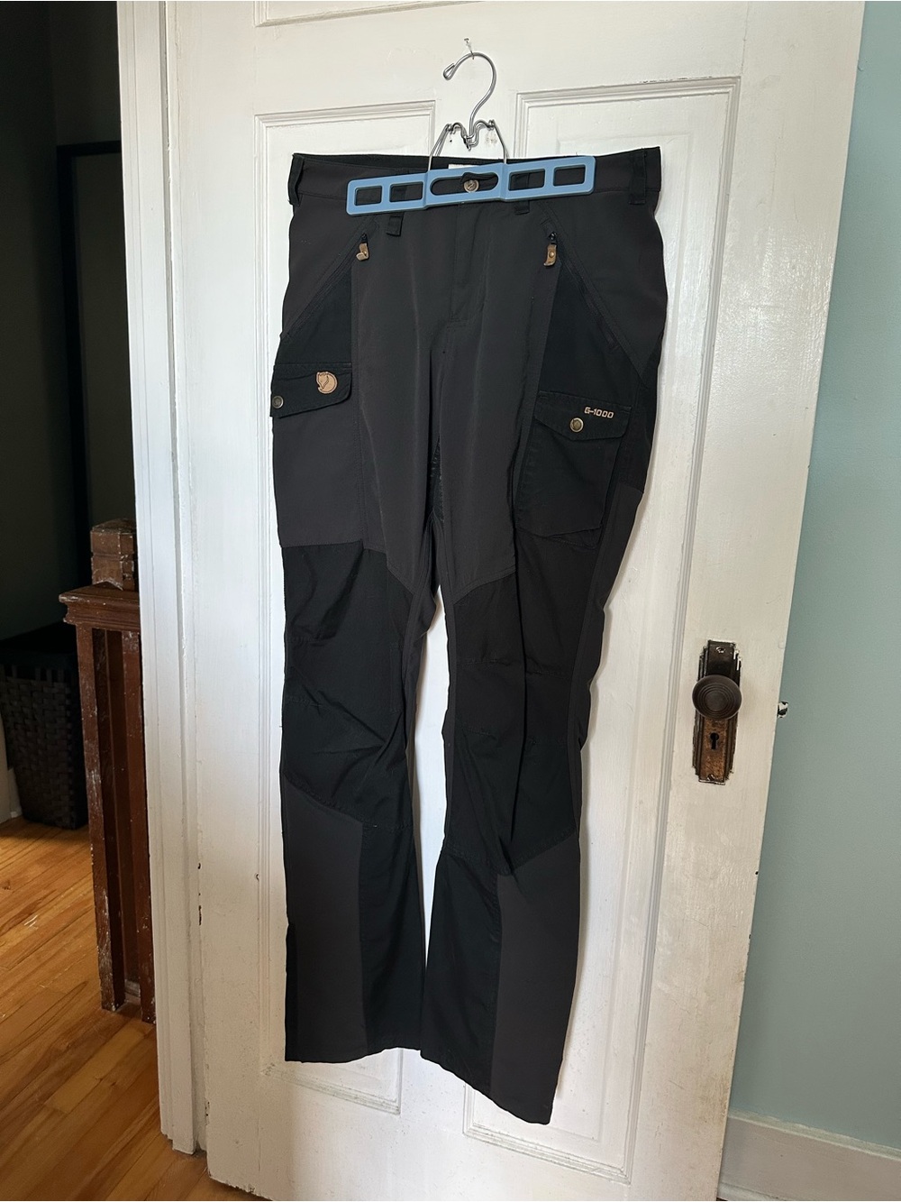 Fjallraven womens Black Technical Hiking Pants